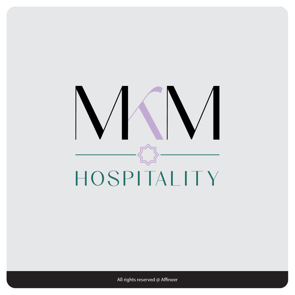 Hospitality design with the title 'MKM Hospitality'