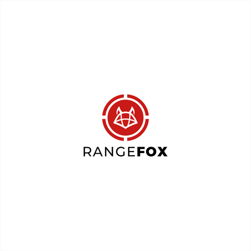 Shooting design with the title 'Logo for Range Fox'