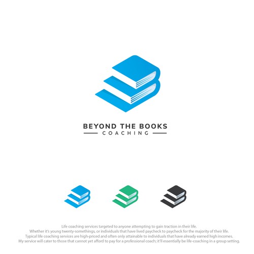 Ladder logo with the title 'Beyond the Books Coaching'