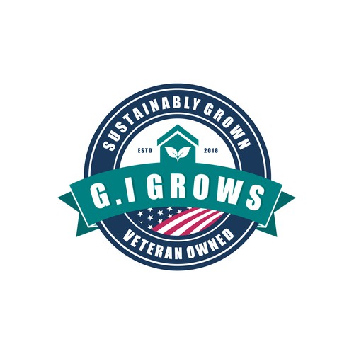 Veteran logo with the title 'G I GROWS'