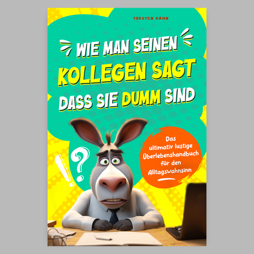 Work book cover with the title 'Book cover'