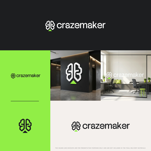 Logo with the title 'crazemaker'