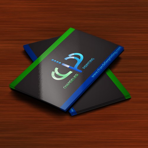 Printing logo with the title 'Chandelier Printing'