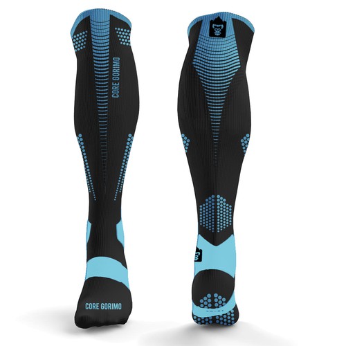 Sock design with the title 'Socks design'