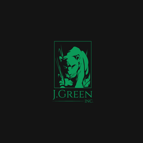 Training logo with the title 'Bold logo for J.Green INC'
