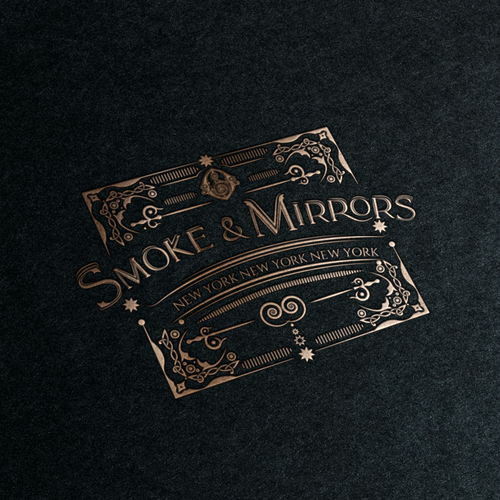 Linear logo with the title 'Logo design contest entry'