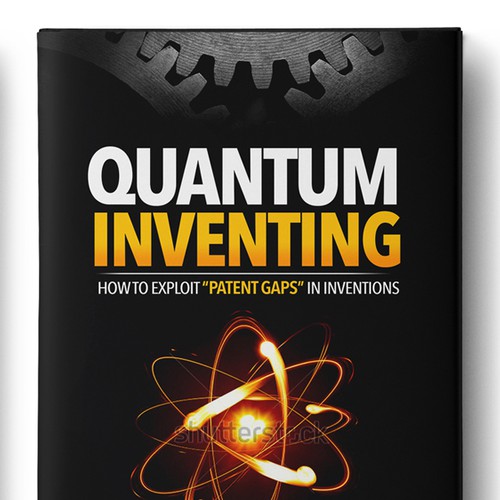 Atom design with the title 'Innovative approach for a book about inventing.'