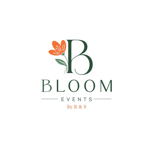 Bloom logo with the title 'Events logo'