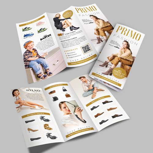 Fashion design with the title 'Primo Fashion'