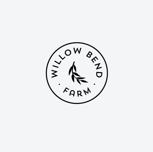 Stamp design with the title 'Create a rustic modern logo for our family farm.'