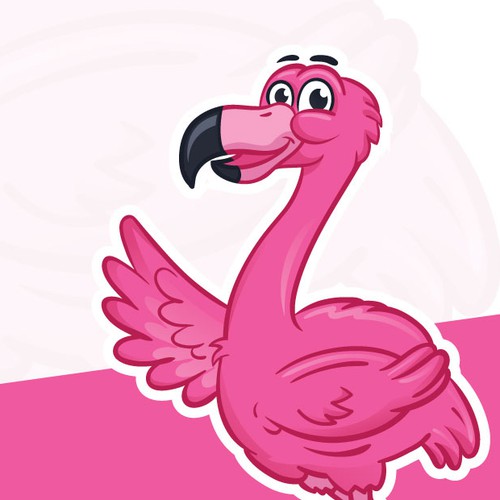 Flamingo logo with the title 'Flamingo'