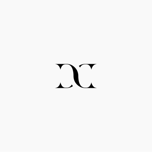 Dc logo with the title 'Modern sleek logo for women founded jeweler'