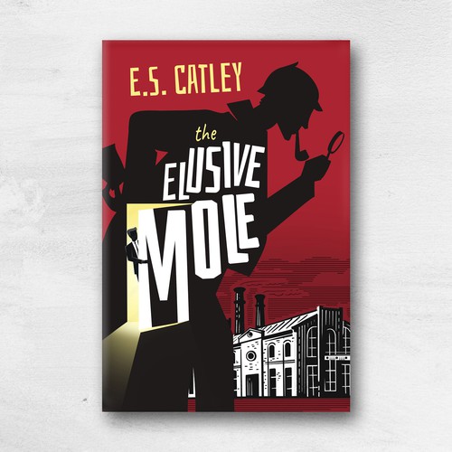 Story book cover with the title 'The Elusive Mole'