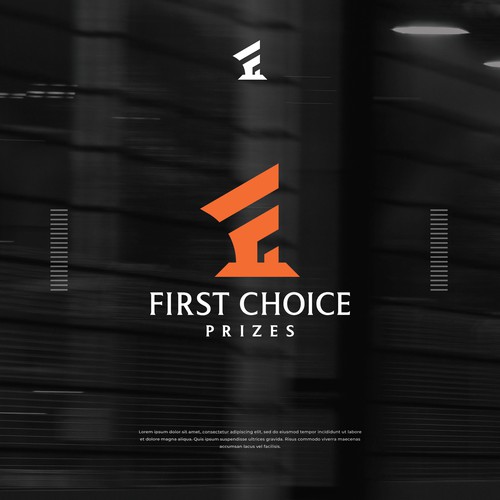 Medal logo with the title 'First Choice Prizes'