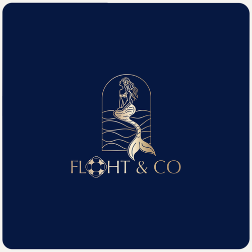 Wellness logo with the title 'Logo design for Floht & Co'
