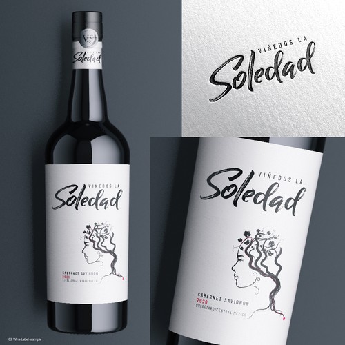 Winery design with the title 'Winery Logo and label design'