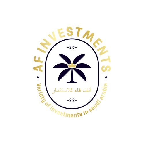 Investment brand with the title 'Investment Logo Branding'