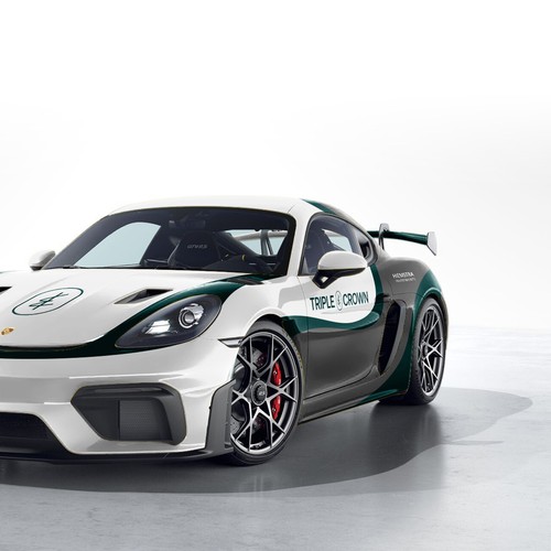 Porsche design with the title 'Stylish Simple Wrap Design'
