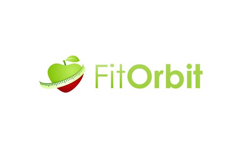 Diet logo with the title 'FitOrbit'