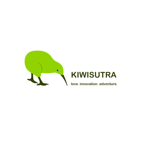 Kiwi logo with the title 'Logo for Kiwisutra'