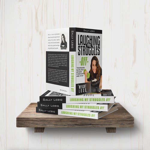 Weight-loss book cover with the title 'Sally Big Book Cover'