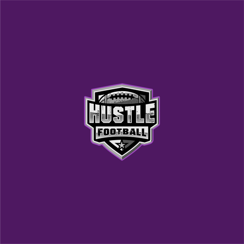 Strength logo with the title 'Hustle Football'