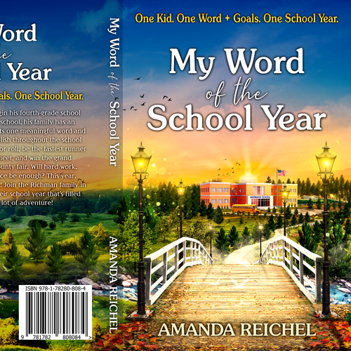 School book cover with the title 'My Word of the School Year'