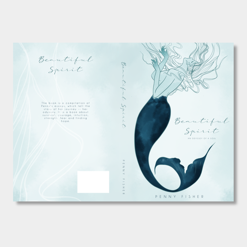 Mermaid design with the title 'Beautiful Spirit'