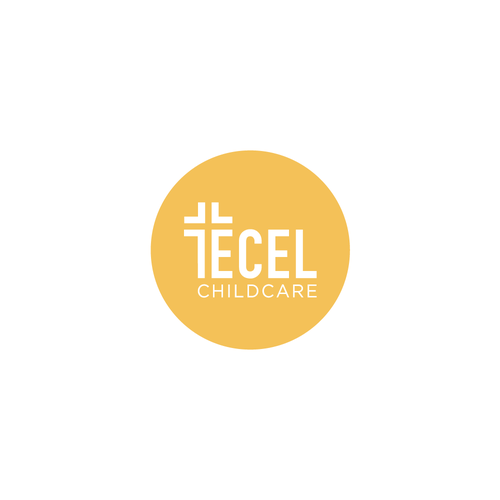 Childcare logo with the title 'Simple & Clean Logo for Christian Childcare - ECEL'