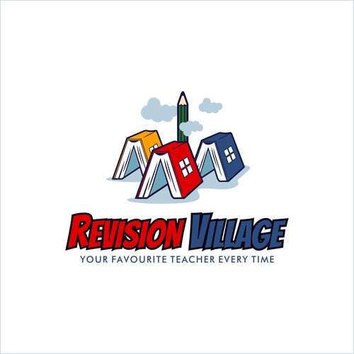 Village design with the title 'revision village'