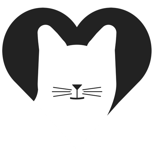 Dark logo with the title 'Love Cat'