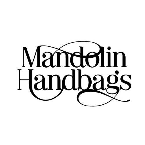 Calligraphy design with the title 'Farm to table type styling for a leather handbag line'