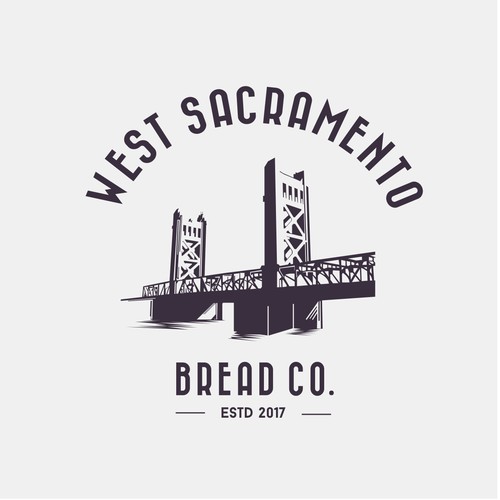 Pen logo with the title 'Design a logo for gluten free baking co. – great iconic landmarks'
