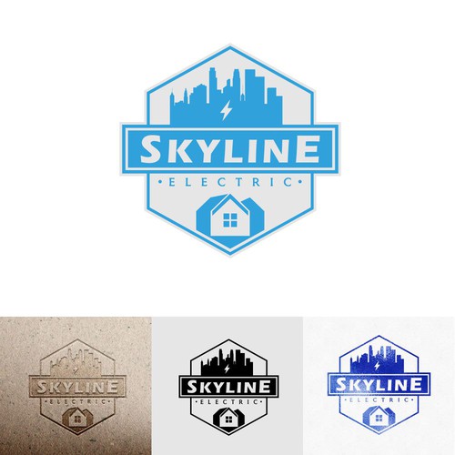 House logo with the title 'electric company logo'