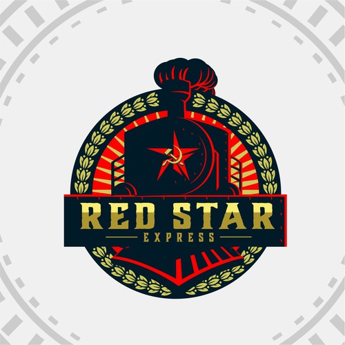 Pen brand with the title 'red star express'
