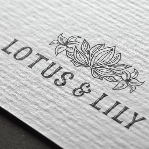 Floral design with the title 'logo for  landscape design business'