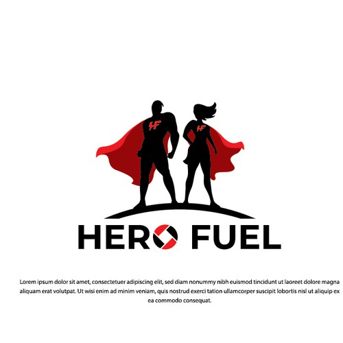 Hero logo with the title 'Hero Fuel'