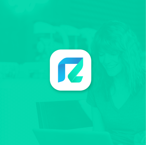 Ribbon logo with the title 'R+L for RheinLand Versicherungen'