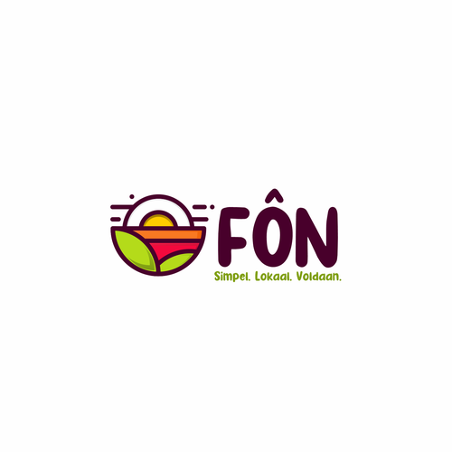 Bowl design with the title 'Logo Design For Fôn'