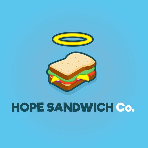 Pictogram design with the title 'Not-For-Profit Food Truck Logo'