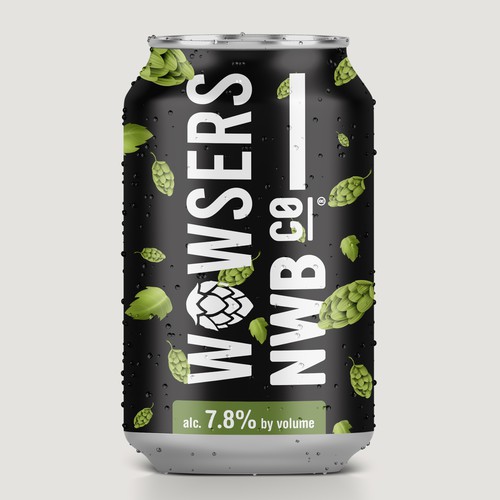 Typography label with the title 'label design'