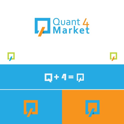 Mathematics design with the title 'Quant Market 4'