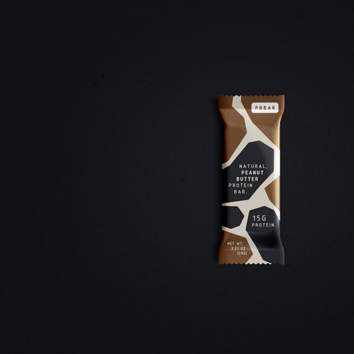 Bar packaging with the title 'Packaging design'