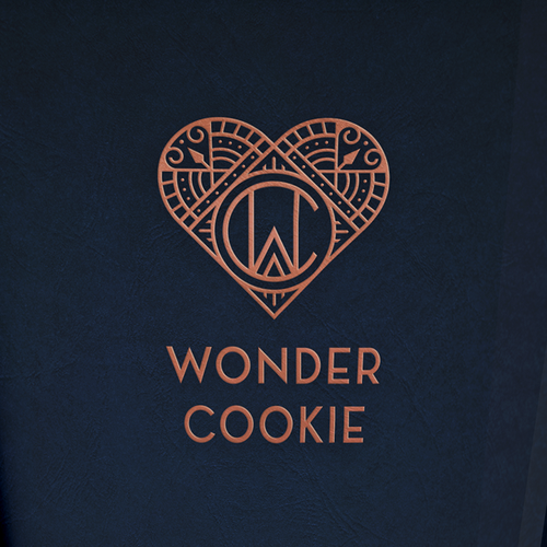 Art Deco logo with the title 'Stylish logo for gift cookies brand'
