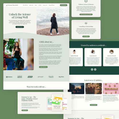 Doctor design with the title 'Dr Jenna Macciochi'