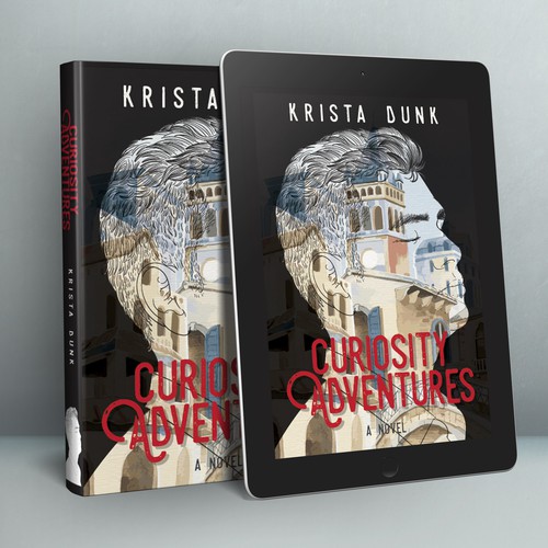 Curiosity design with the title 'Curiosity Adventures '