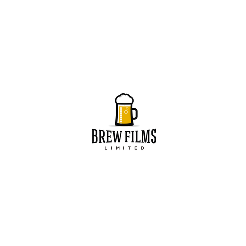 Movie logo with the title 'Logo for Brew Films Limited'