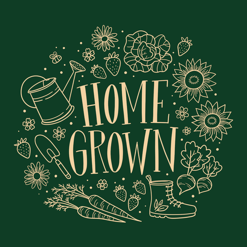 Agriculture t-shirt with the title 'Custom-made Illustration for T-shirt'