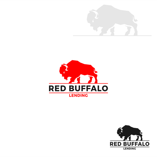 Yak logo with the title 'Logo for mortgage company.'