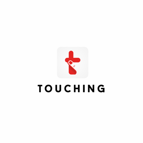 Touch logo with the title 'Bold, simple and clever logo for a consulting company'